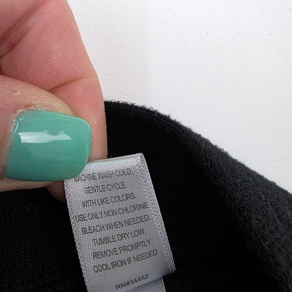 Cuddl Duds M Black Stretch Pull-On Pants Lounge Comfort Soft Cozy Pockets - Picture 10 of 14